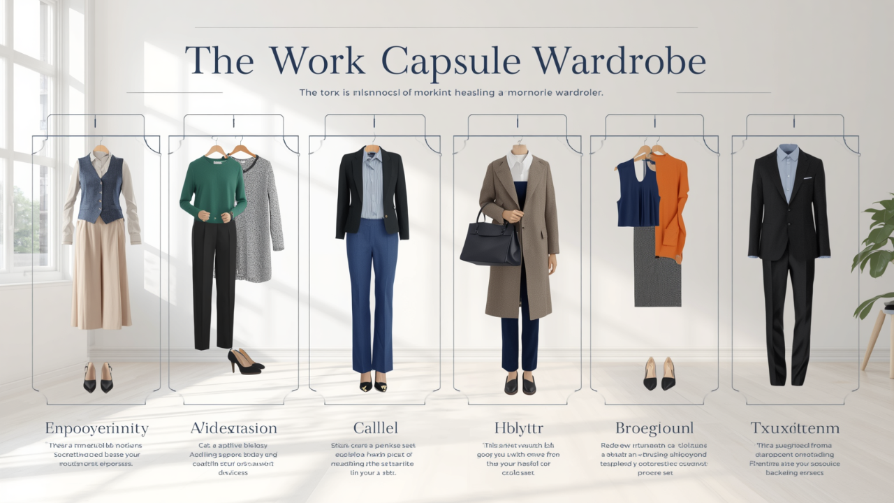 Pinterest infographic graphic titled "10 Japandi Outfit Formulas" displaying a vertical grid of minimalist outfit combinations for a women's fashion Capsule Wardrobe. Includes clean flat-lay pairings of linen shirts, tailored trench coats, navy long cardigans, wide-leg trousers, and leather loafers or slides. Ideal visual guide for Japandi fashion inspiration, minimalist layering formulas, neutral earth-tone styling, and building a versatile, timeless closet collection.