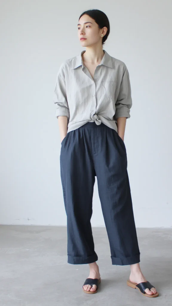 i need an ALT text for this Pinterest pin.The focus keywords is "Capsule Wardrobe" in the picture   we added for women's fashion .please 500 characters 